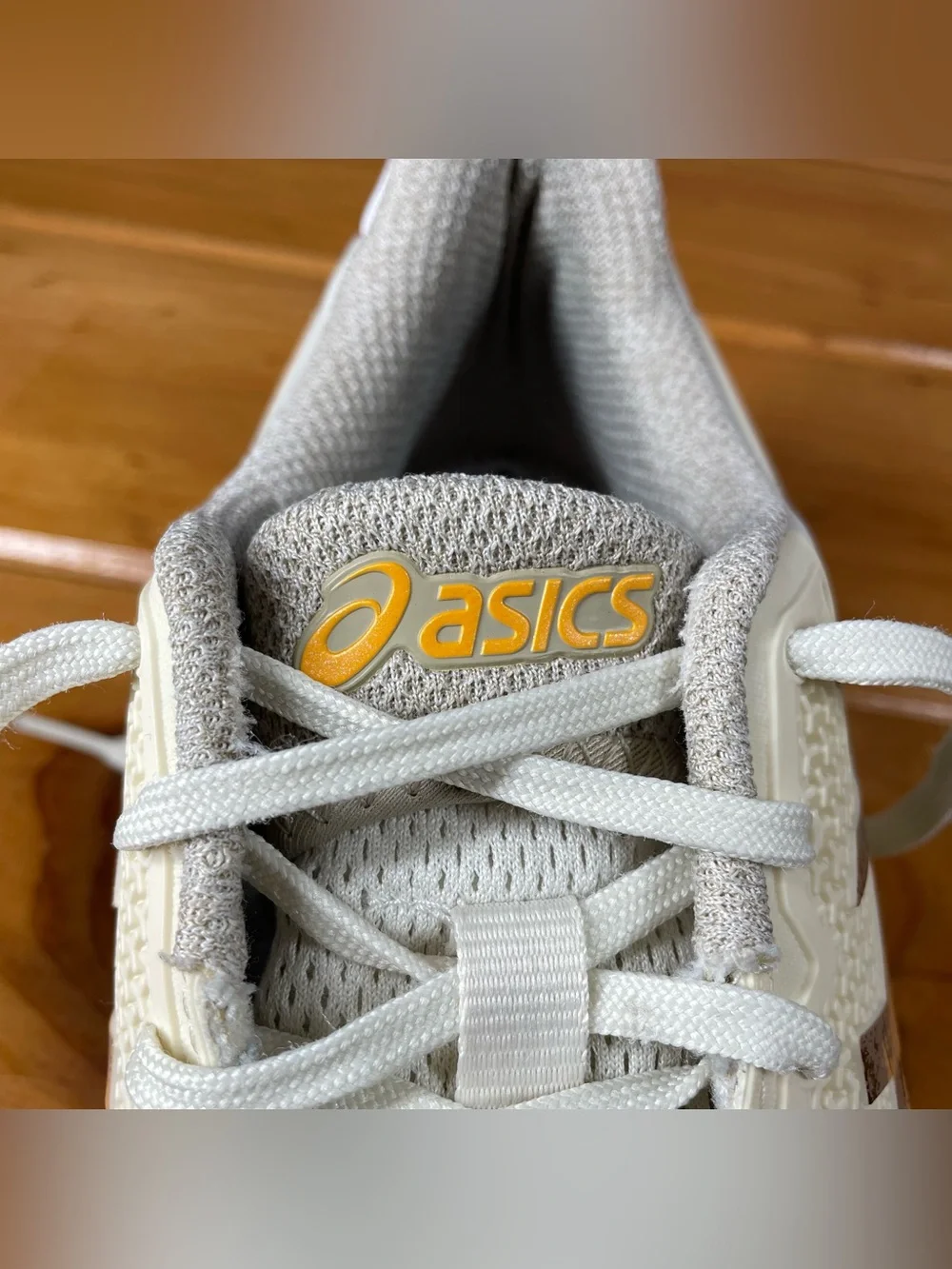 ASICS Gel Resolution 8 Womens Size 12 Earth Day Tennis Shoes NO INSOLES 1042A163